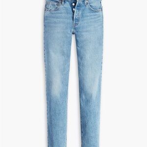 Levi's Light Blue Straight Jeans